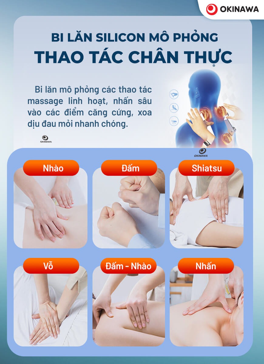 ghế massage Okinawa OS-416 PRO 5