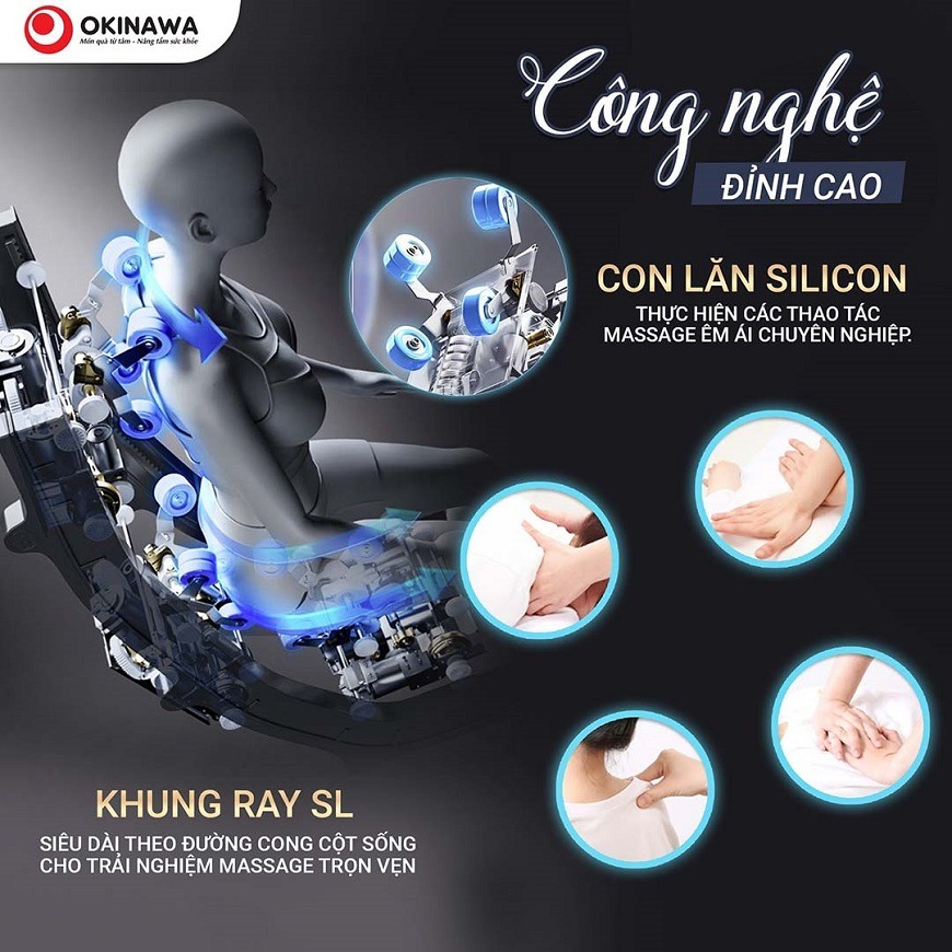 ghế massage Okinawa OS-466 3