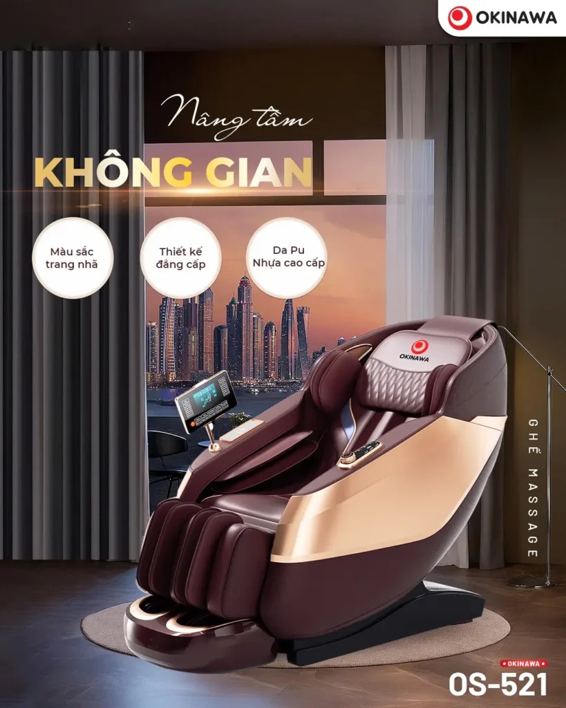 ghế massage Okinawa OS-521 3
