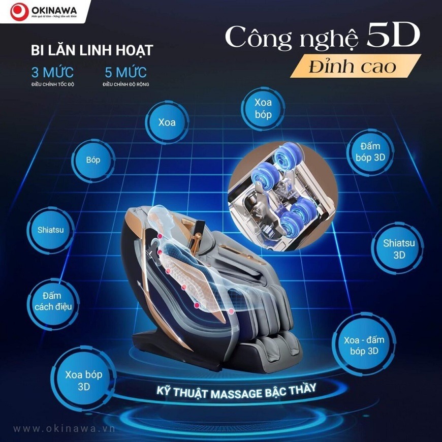 ghế massage Okinawa OS-535 3