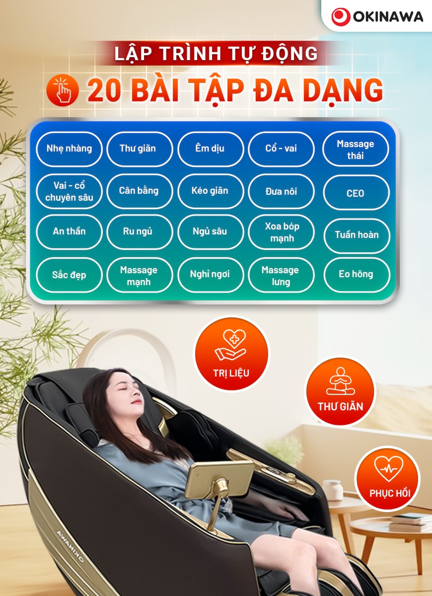 ghế massage Okinawa OS-567 PRO 11