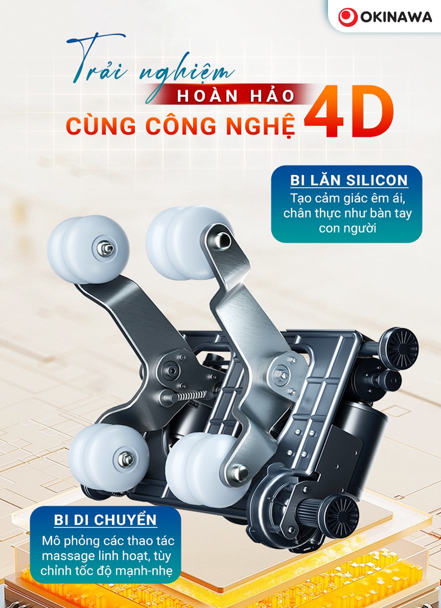 ghế massage Okinawa OS-567 PRO 4