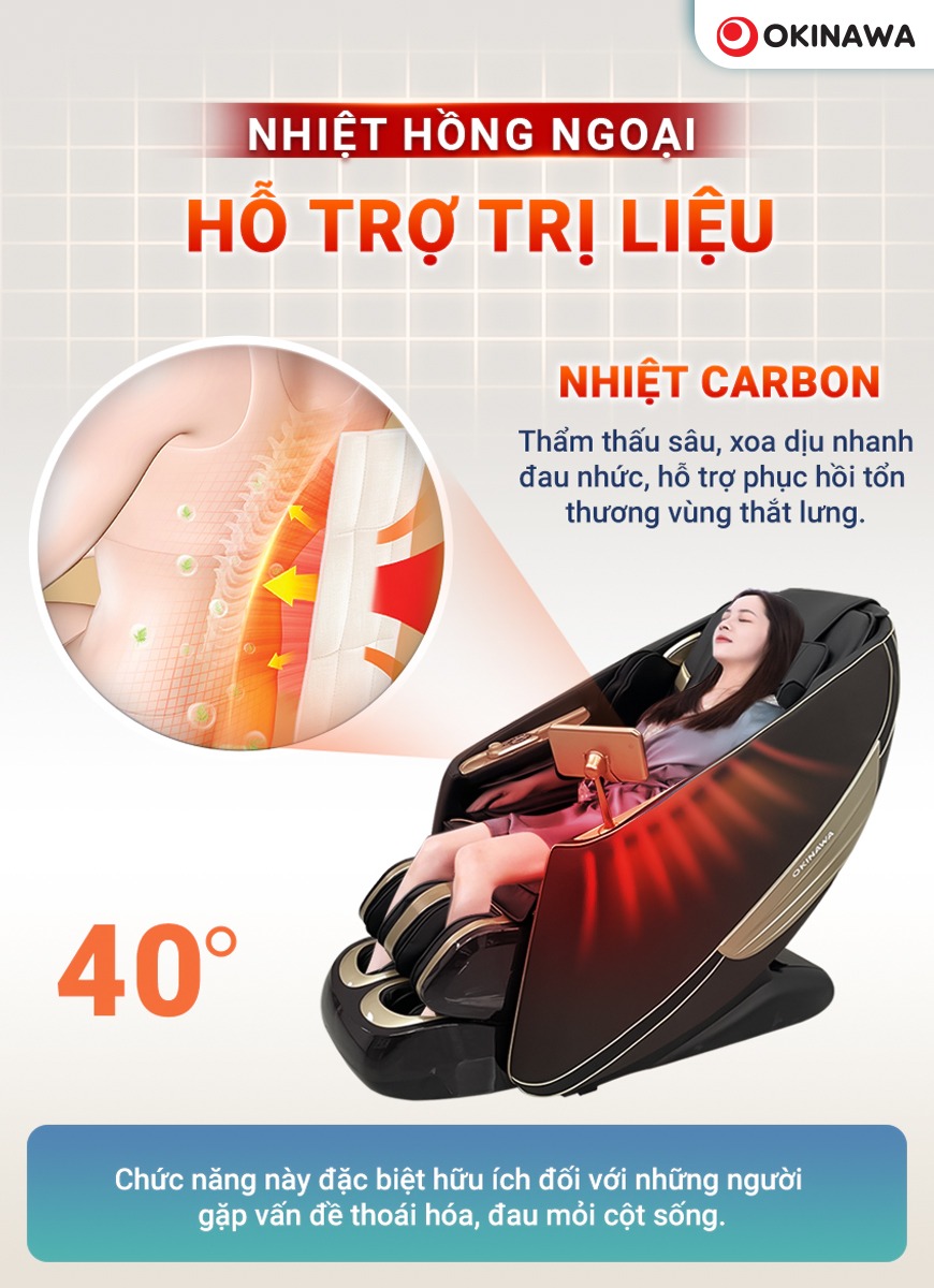 ghế massage Okinawa OS-567 PRO 7