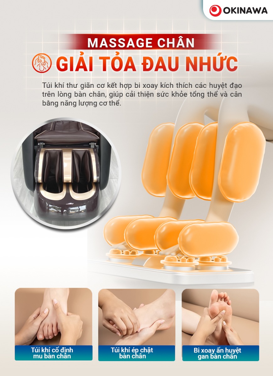 ghế massage Okinawa OS-567 PRO 8