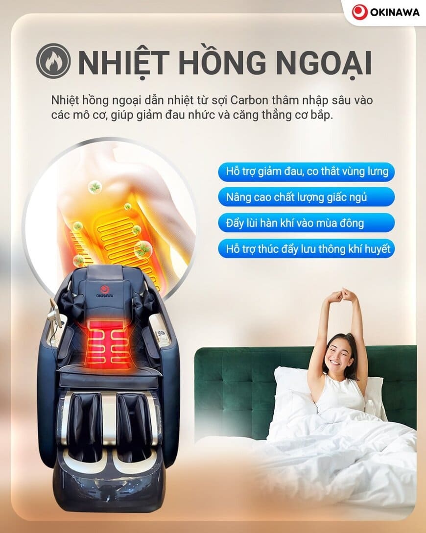ghế massage Okinawa OS-568 PRO 10