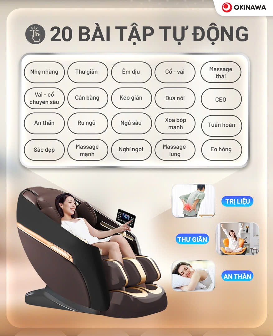 ghế massage Okinawa OS-568 PRO 11