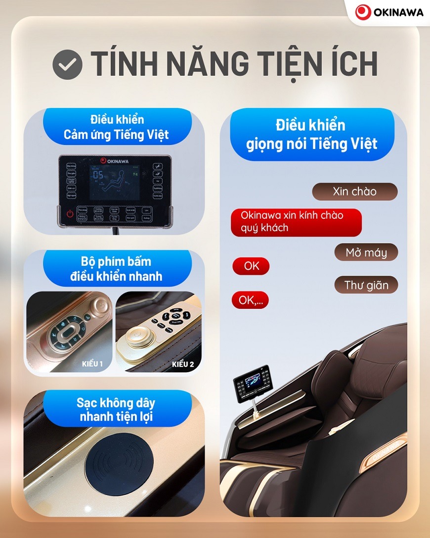 ghế massage Okinawa OS-568 PRO 13