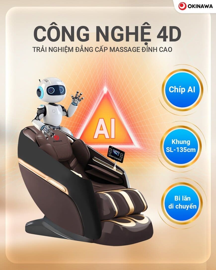 ghế massage Okinawa OS-568 PRO 4