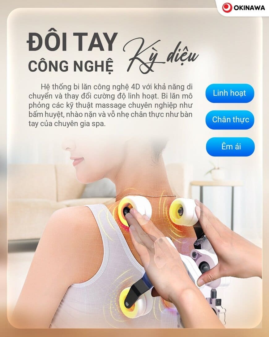 ghế massage Okinawa OS-568 PRO 6