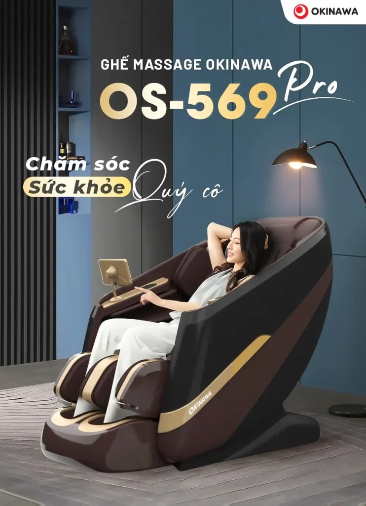 ghế massage Okinawa OS-569 PRO 1