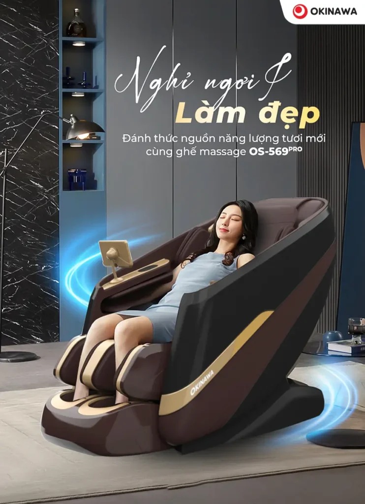 ghế massage Okinawa OS-569 PRO 10