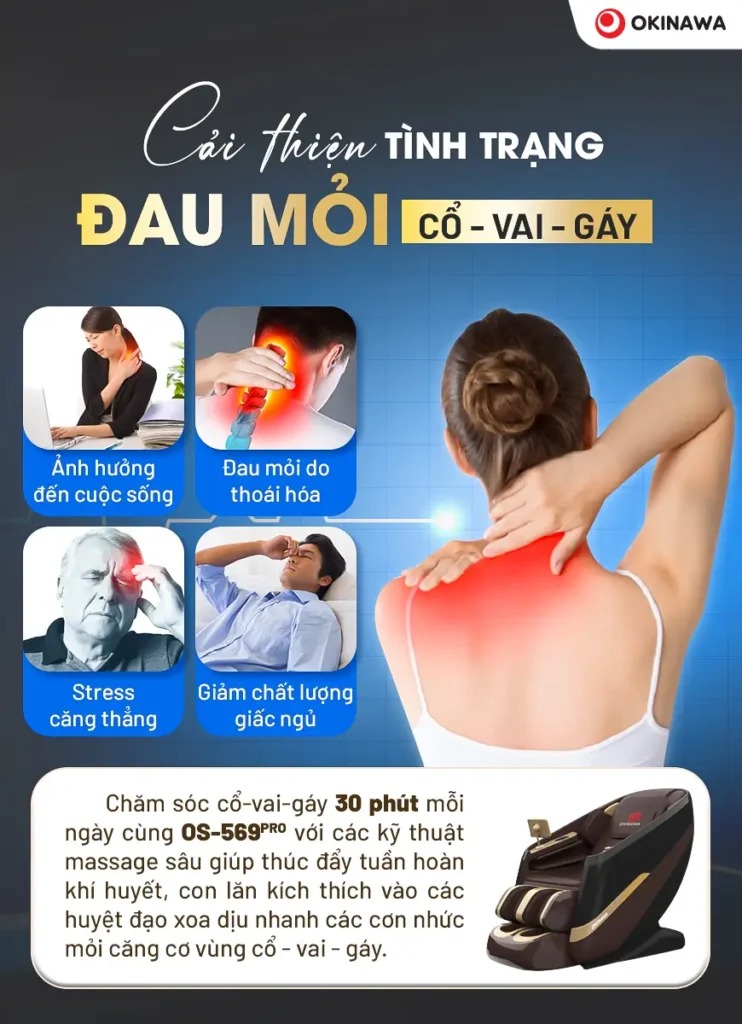 ghế massage Okinawa OS-569 PRO 2