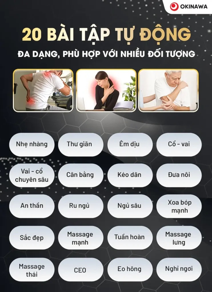 ghế massage Okinawa OS-569 PRO 5