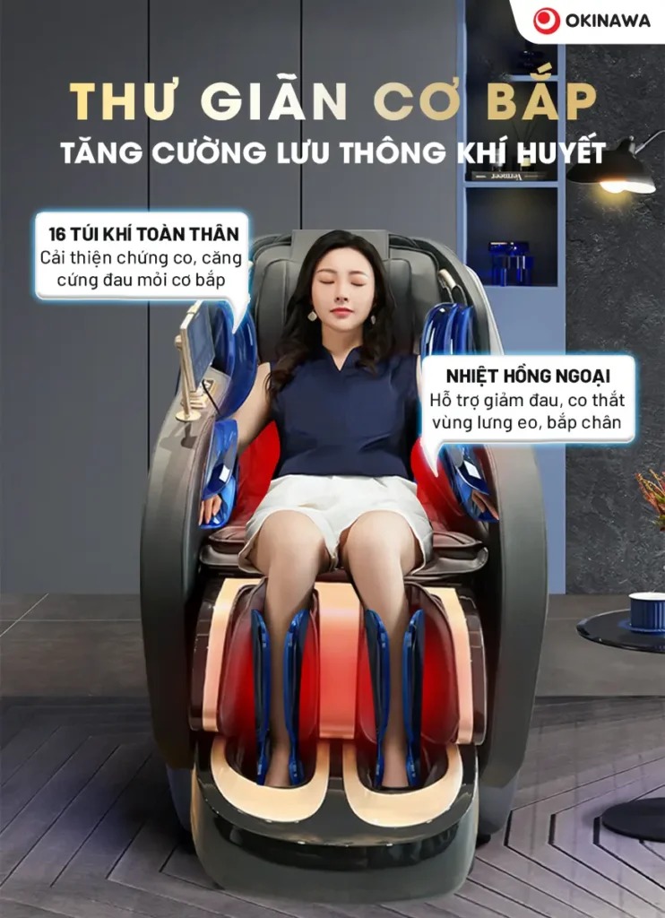 ghế massage Okinawa OS-569 PRO 7