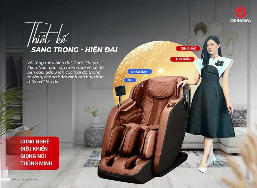 ghế massage Okinawa OS-606 1