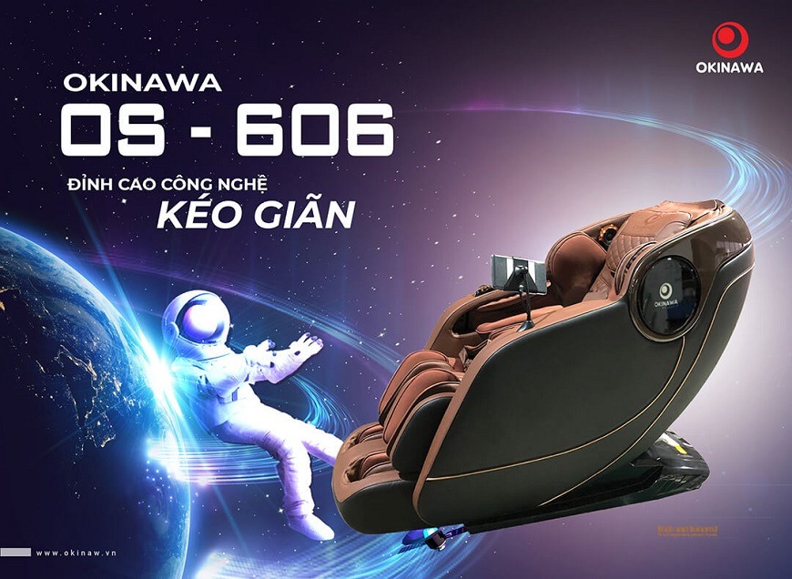 ghế massage Okinawa OS-606 5