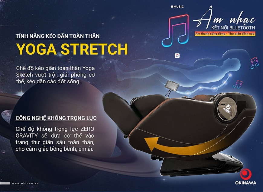 ghế massage Okinawa OS-606 6