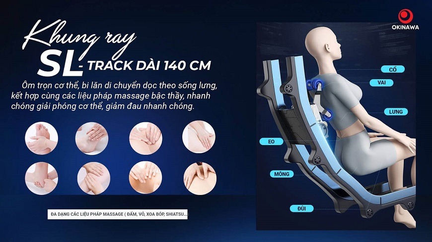 ghế massage Okinawa OS-636 3