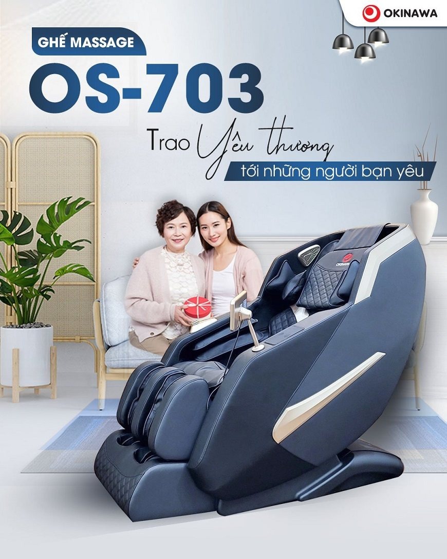 ghế massage Okinawa OS-703 1