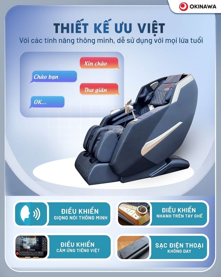 ghế massage Okinawa OS-703 2