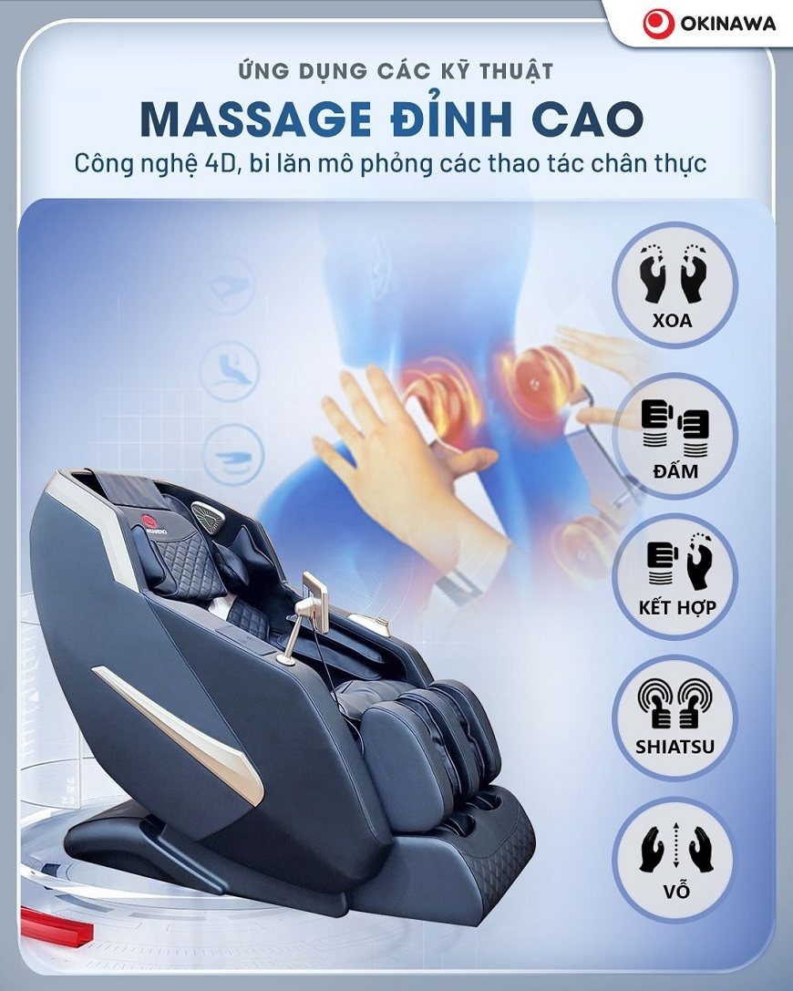 ghế massage Okinawa OS-703 3
