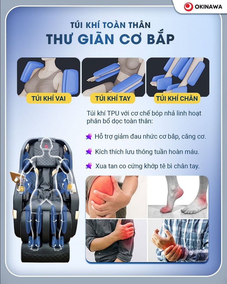 ghế massage Okinawa OS-703 7