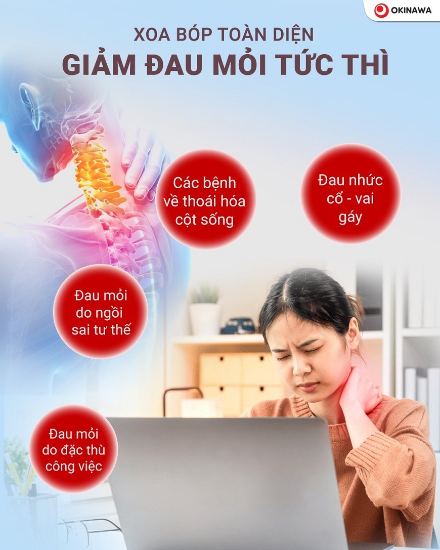 ghế massage Okinawa OS-709 6