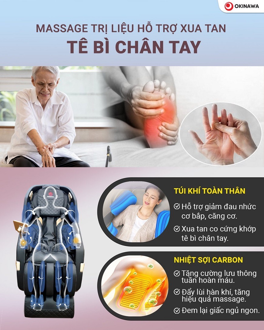 ghế massage Okinawa OS-709 7