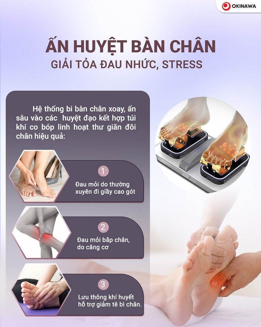 ghế massage Okinawa OS-709 9