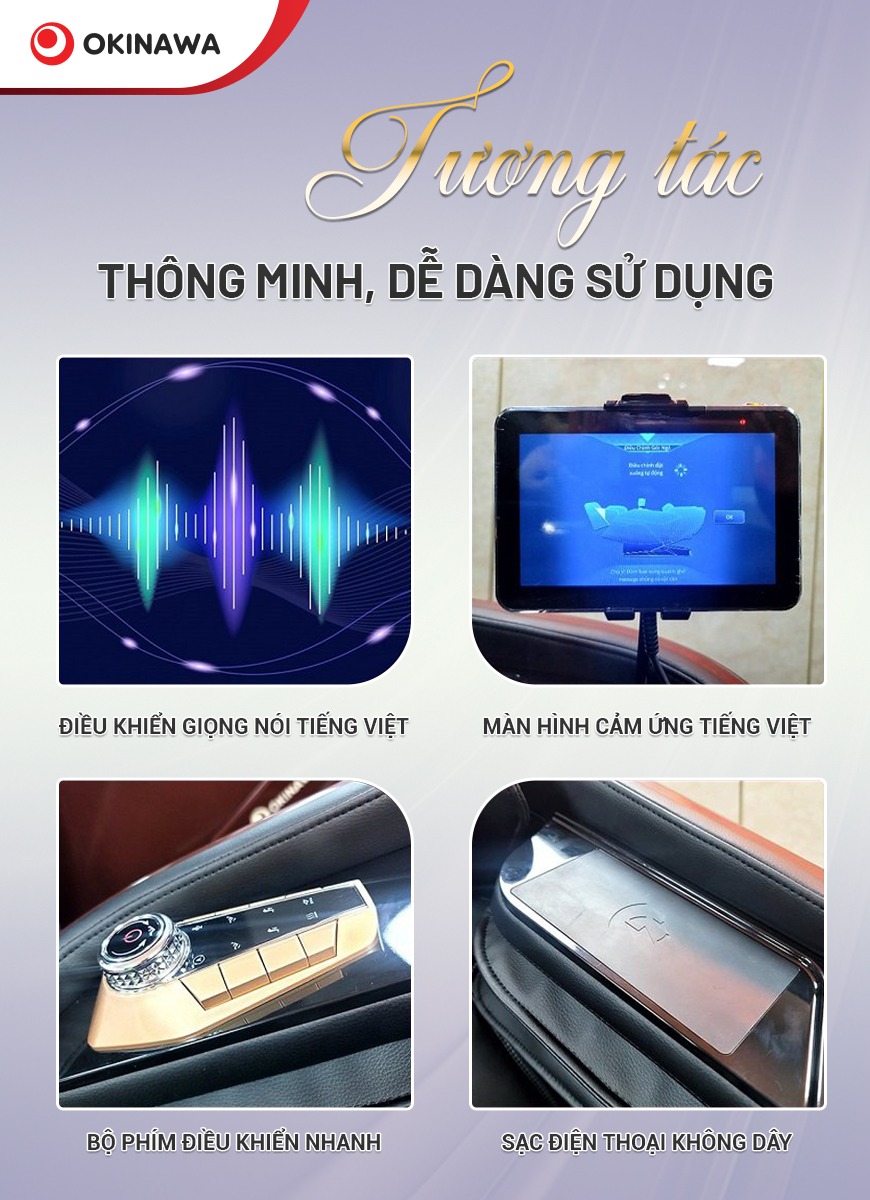 ghế massage Okinawa OS-727 7