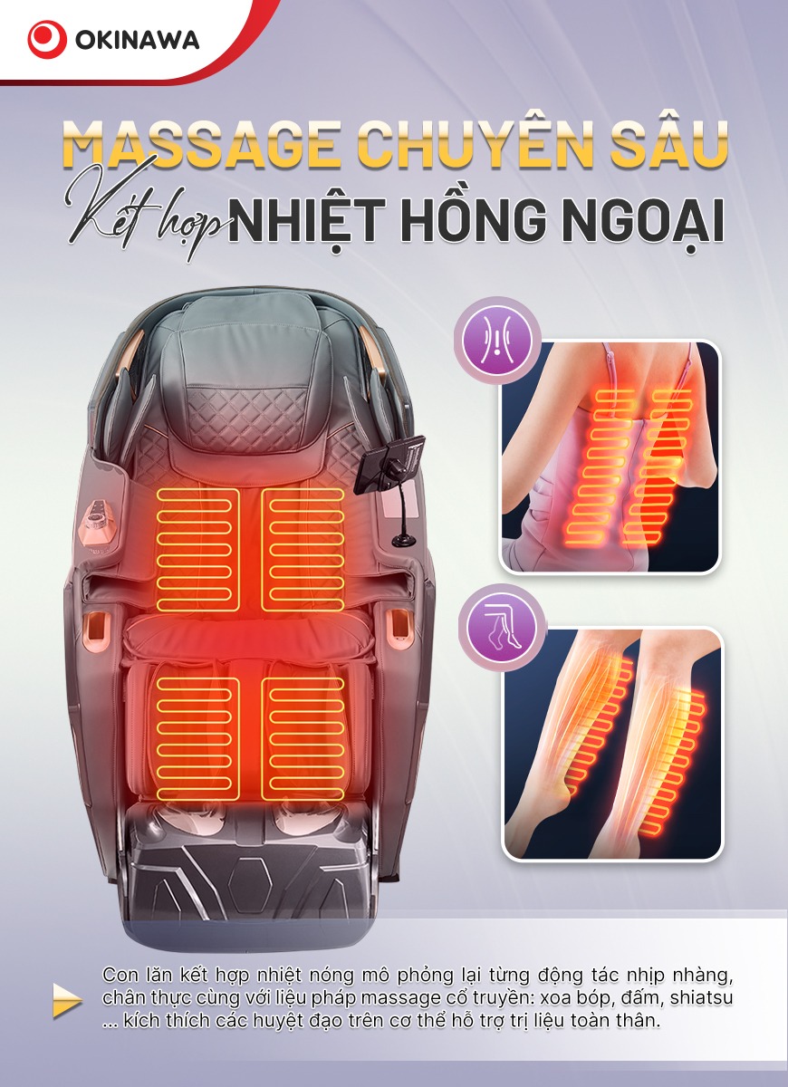 ghế massage Okinawa OS-727 8