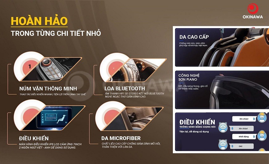 ghế massage Okinawa OS-815 3