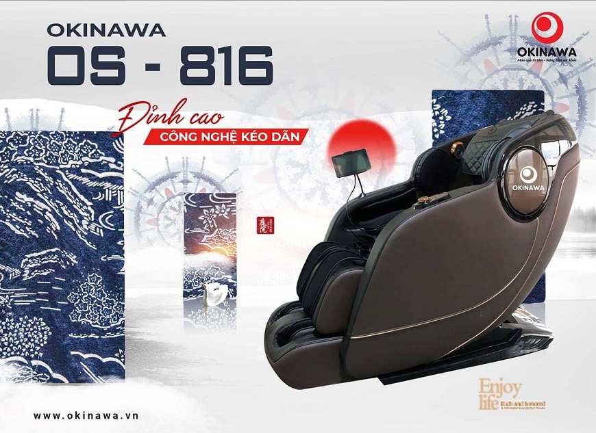 ghế massage Okinawa OS-816 1