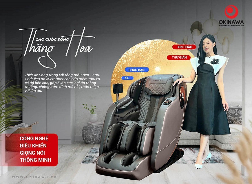 ghế massage Okinawa OS-816 2