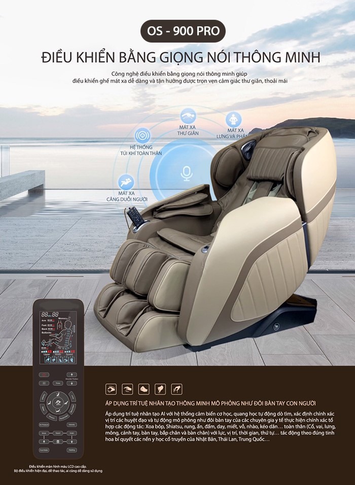 ghế massage Okinawa OS-900 Pro 3