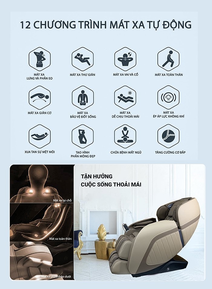 ghế massage Okinawa OS-900 Pro 5