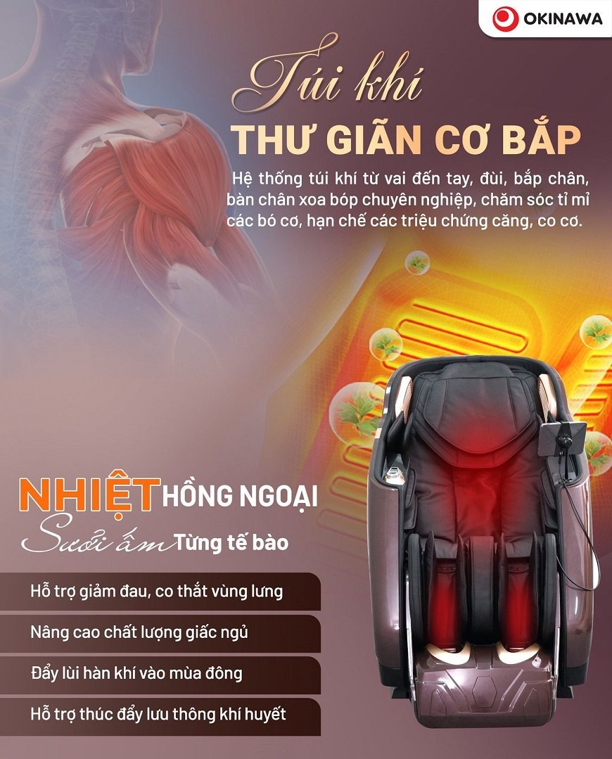ghế massage Okinawa OS-929 PRO 9