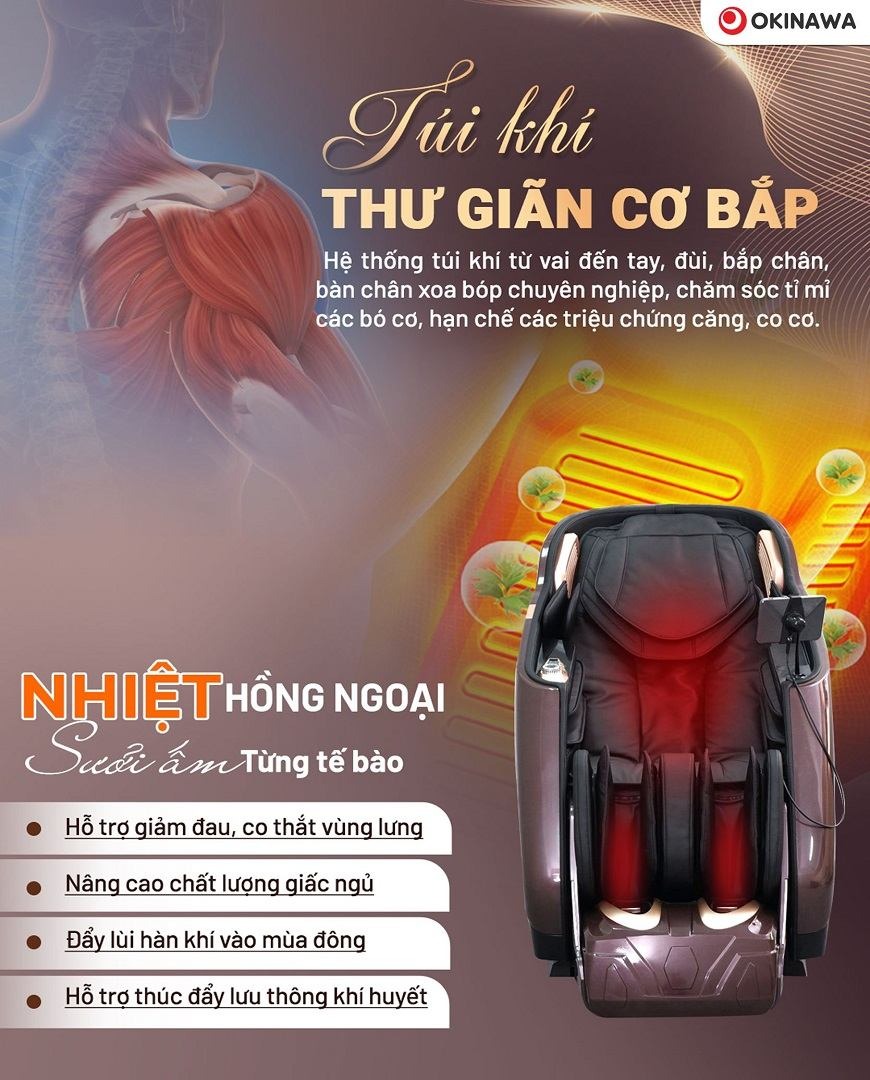 ghế massage Okinawa OS-930 PRO 10