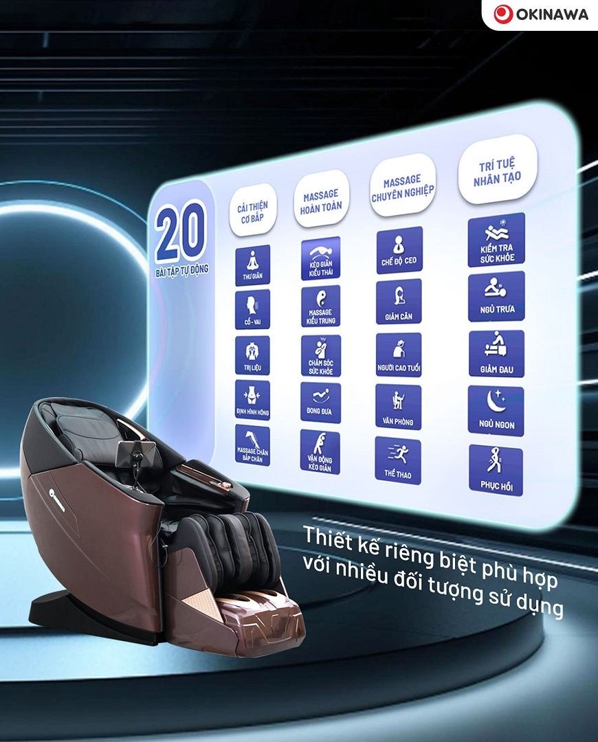 ghế massage Okinawa OS-930 PRO 5