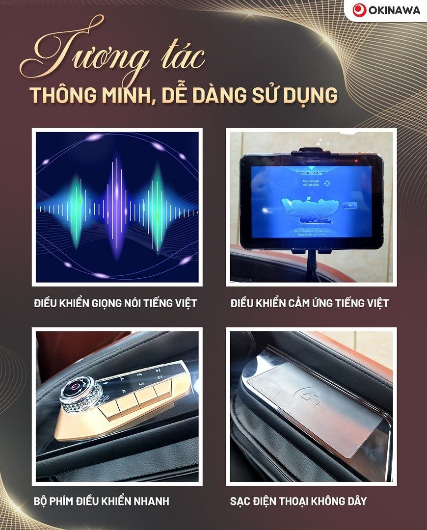 ghế massage Okinawa OS-930 PRO 7