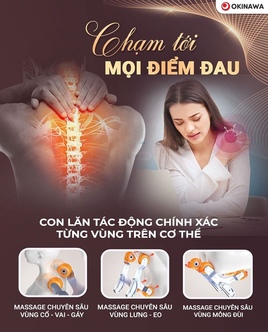 ghế massage Okinawa OS-930 PRO 8