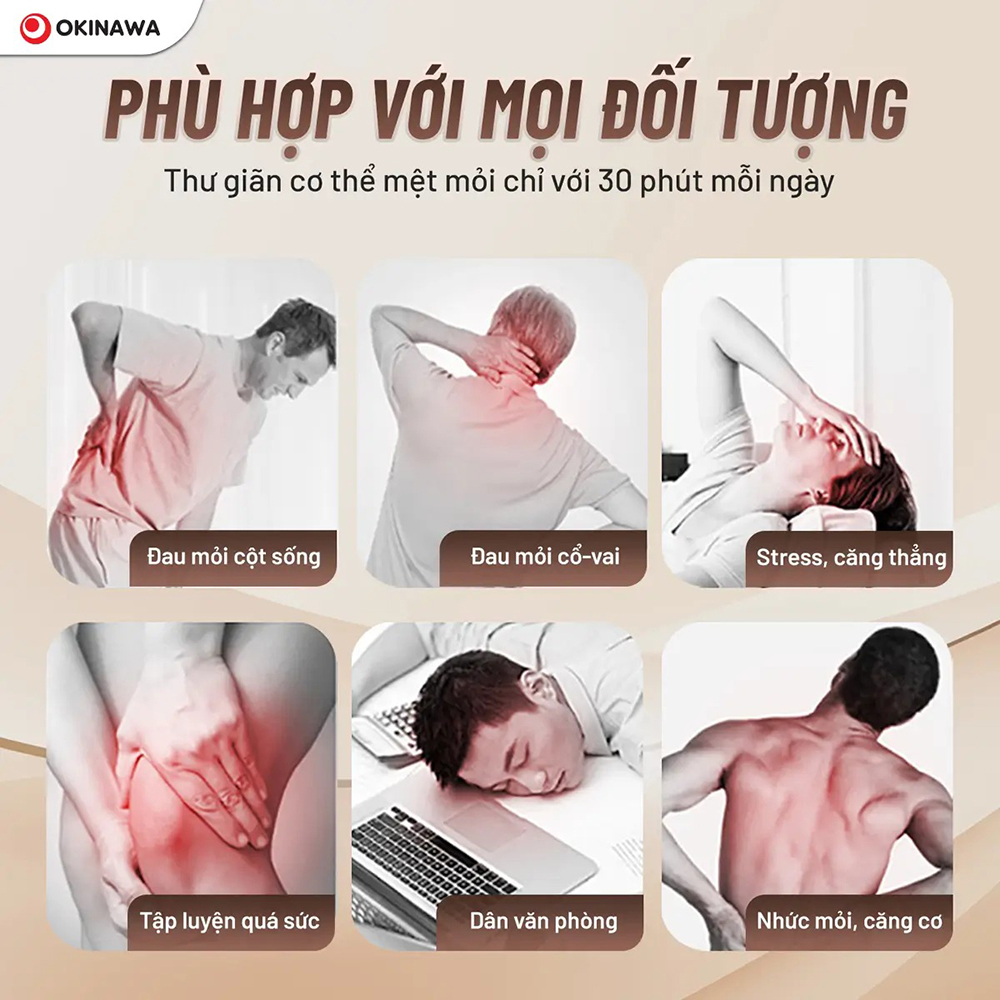 ghế massage Okinawa Pacify 10