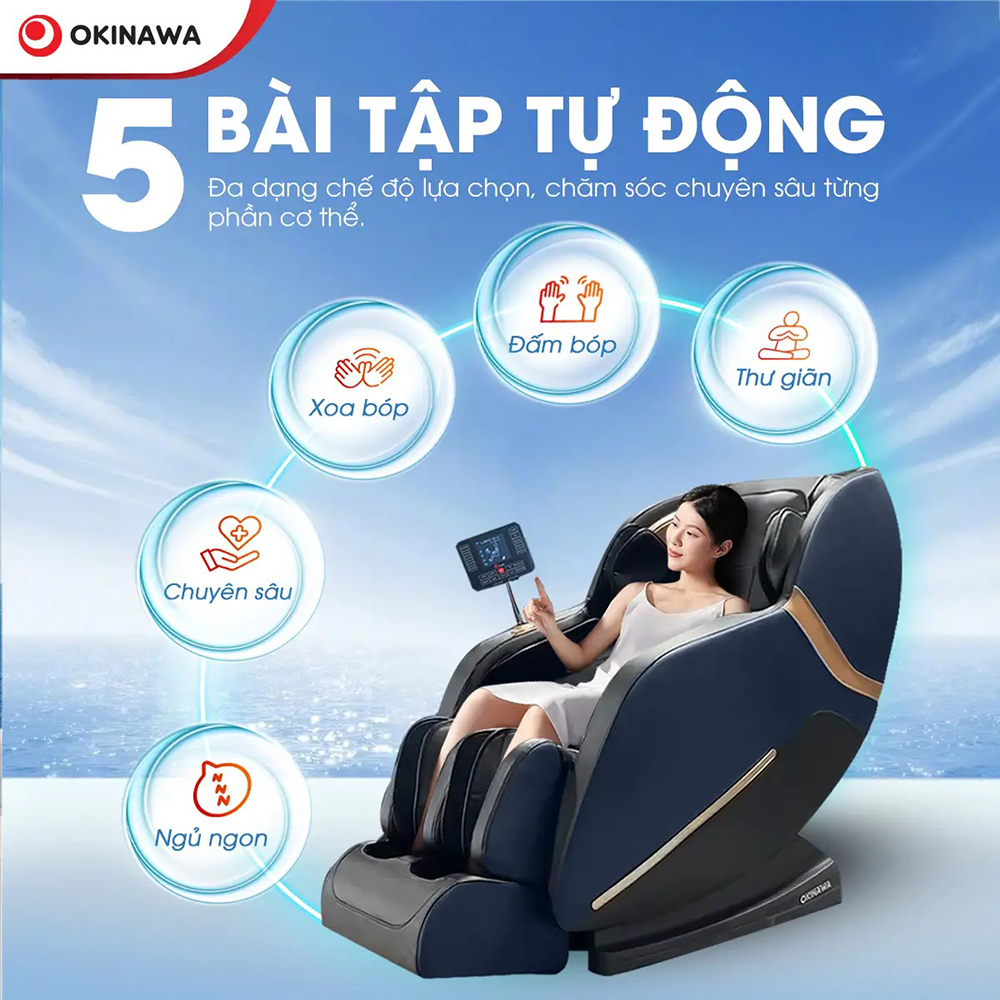 ghế massage Okinawa RELAX 4