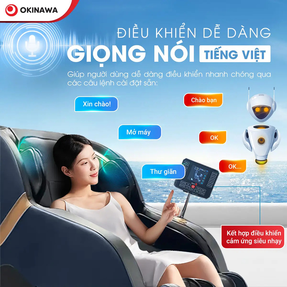 ghế massage Okinawa RELAX 8