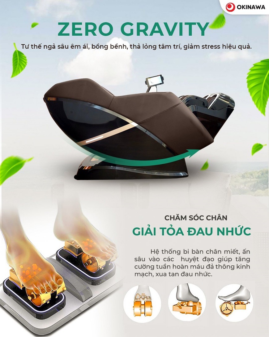 ghế massage Okinawa S-759 13