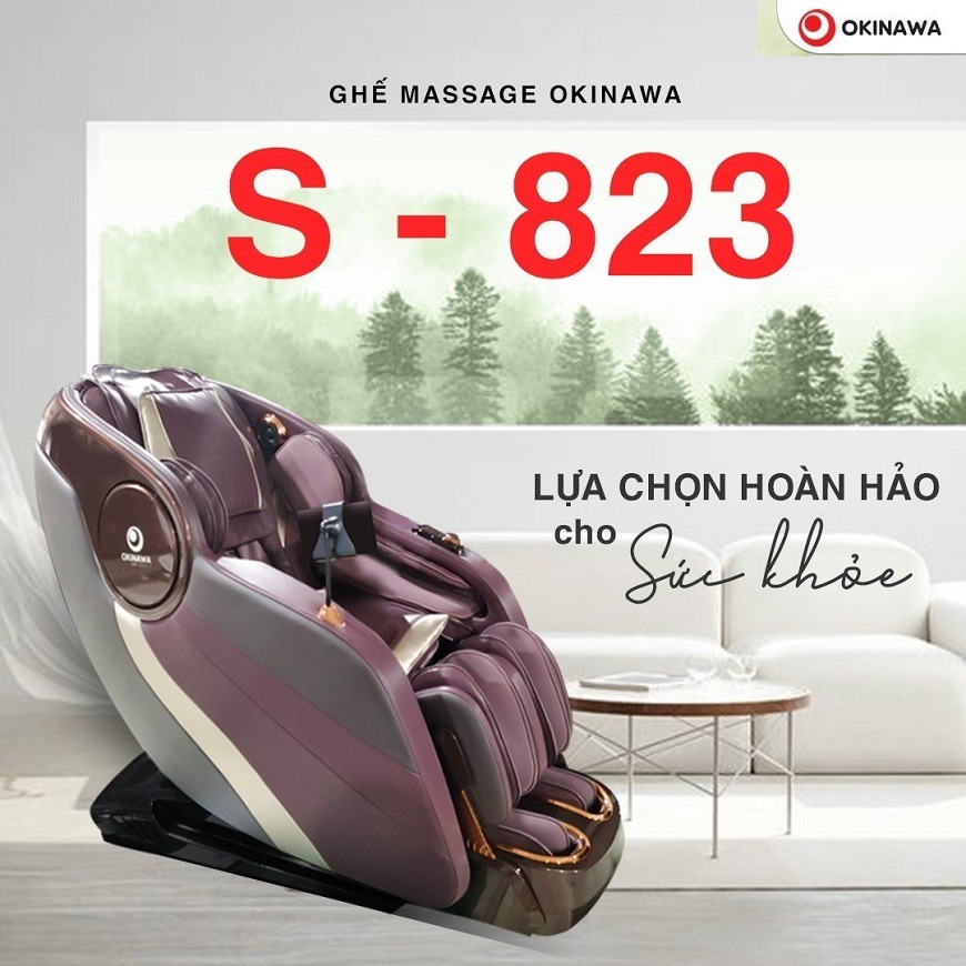 ghế massage Okinawa S-823 1