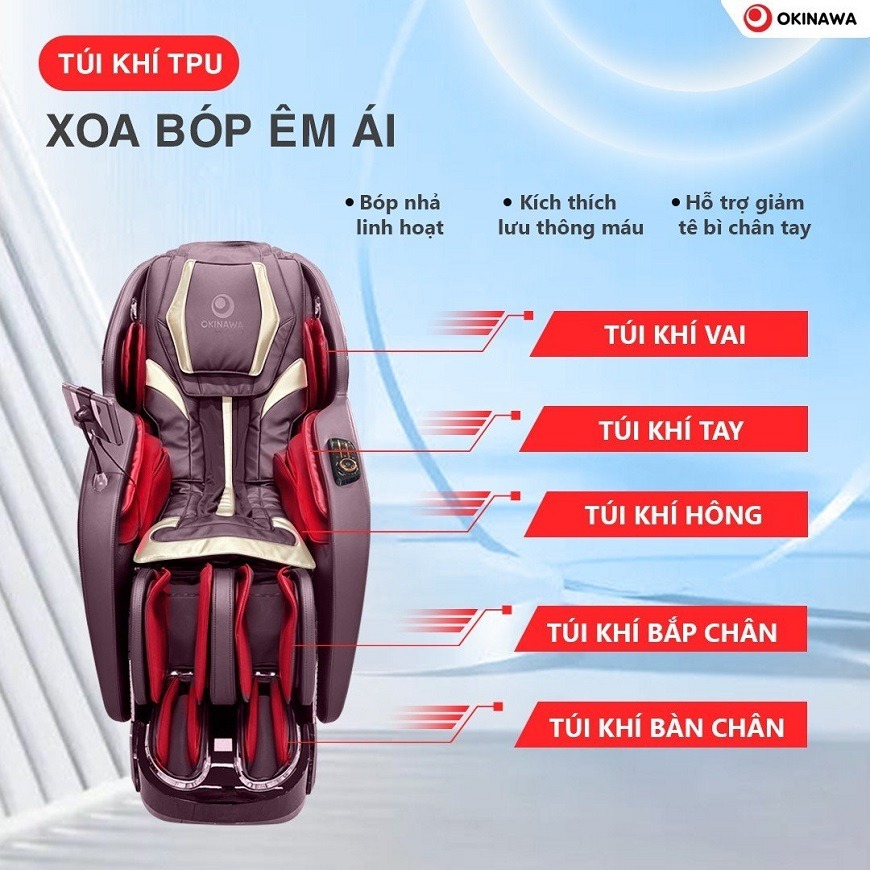 ghế massage Okinawa S-823 7