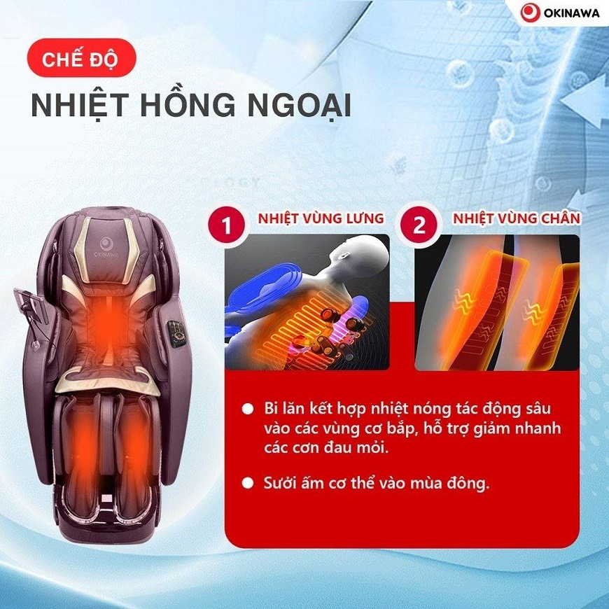 ghế massage Okinawa S-823 8