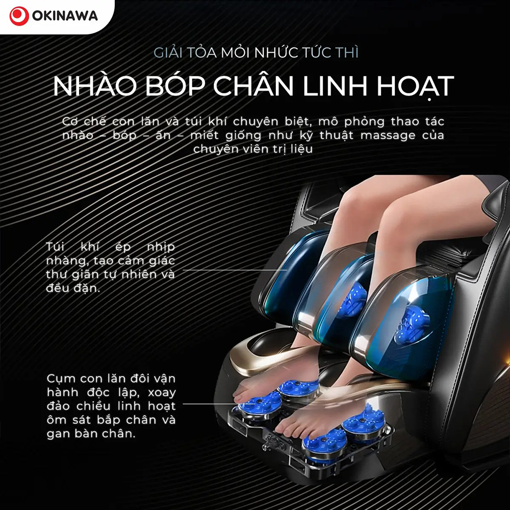 ghế massage Okinawa SmartCare 12