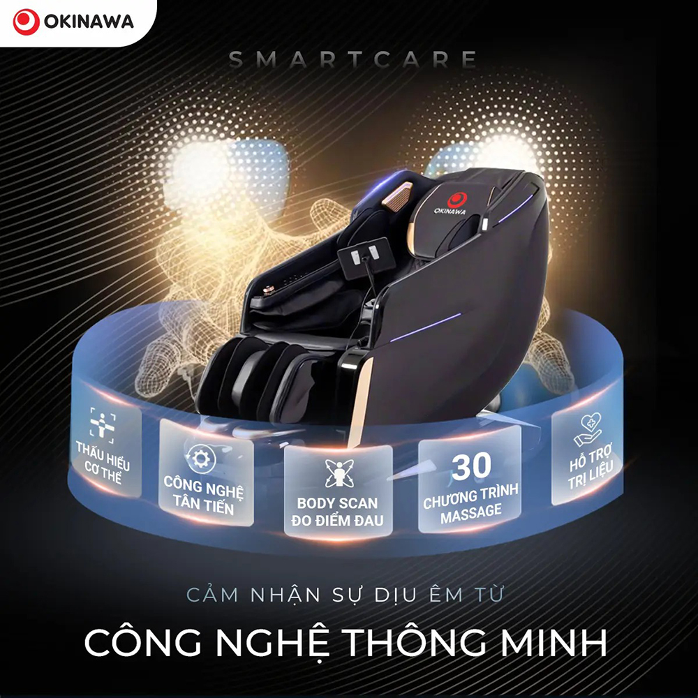 ghế massage Okinawa SmartCare 2